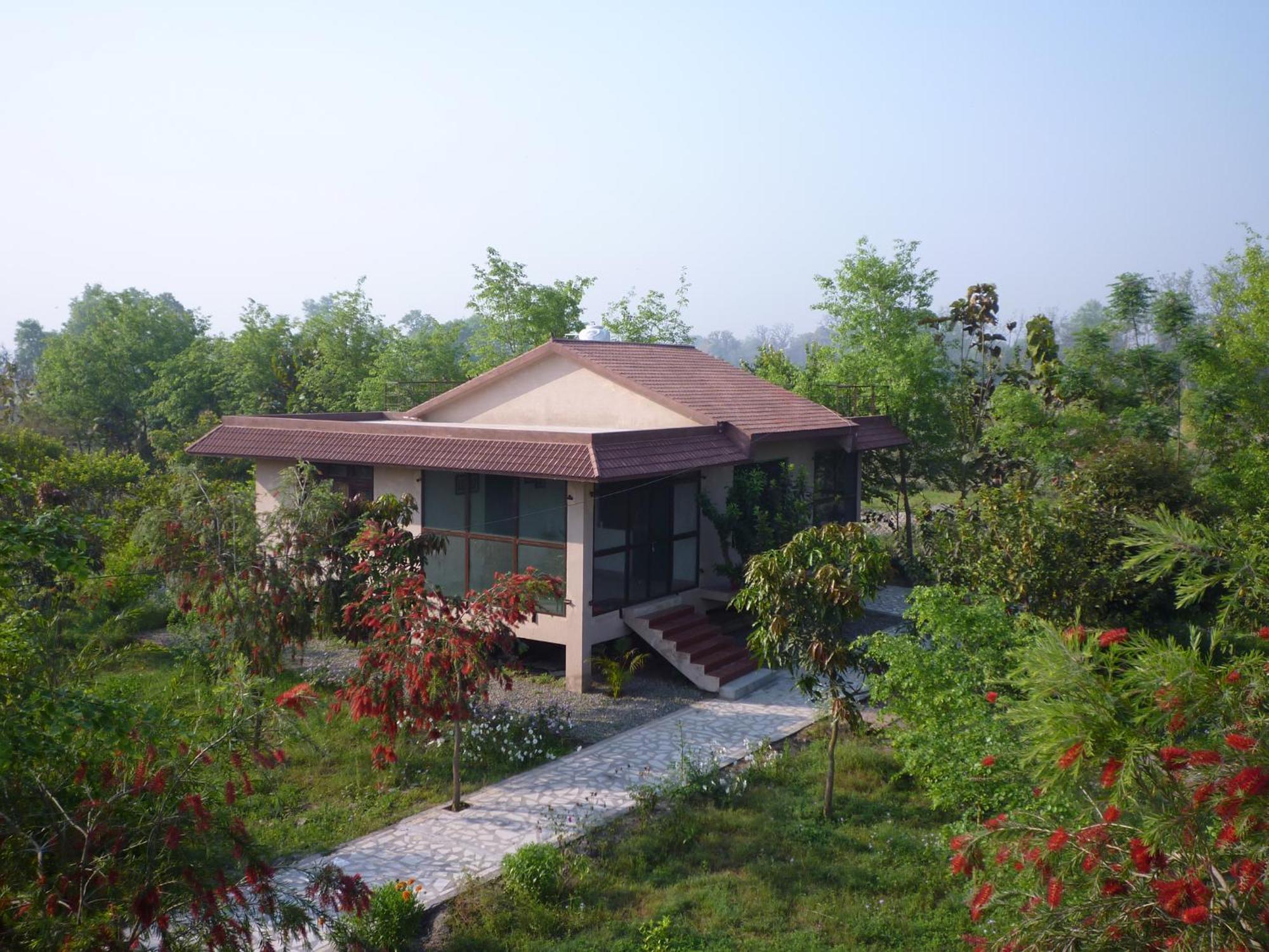 V Resorts Dudhwa Wilderness Camp Lakhimpur Eksteriør bilde